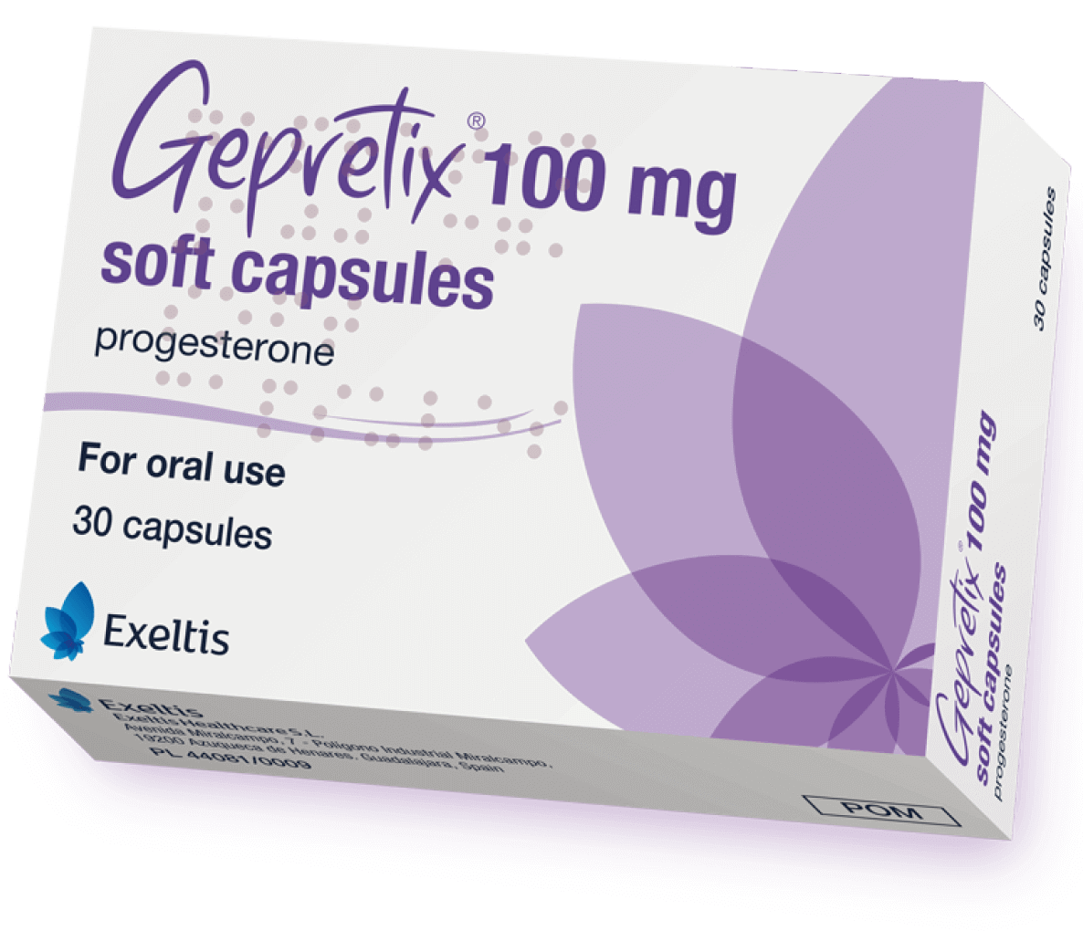 Photo of a packet of Gepretix